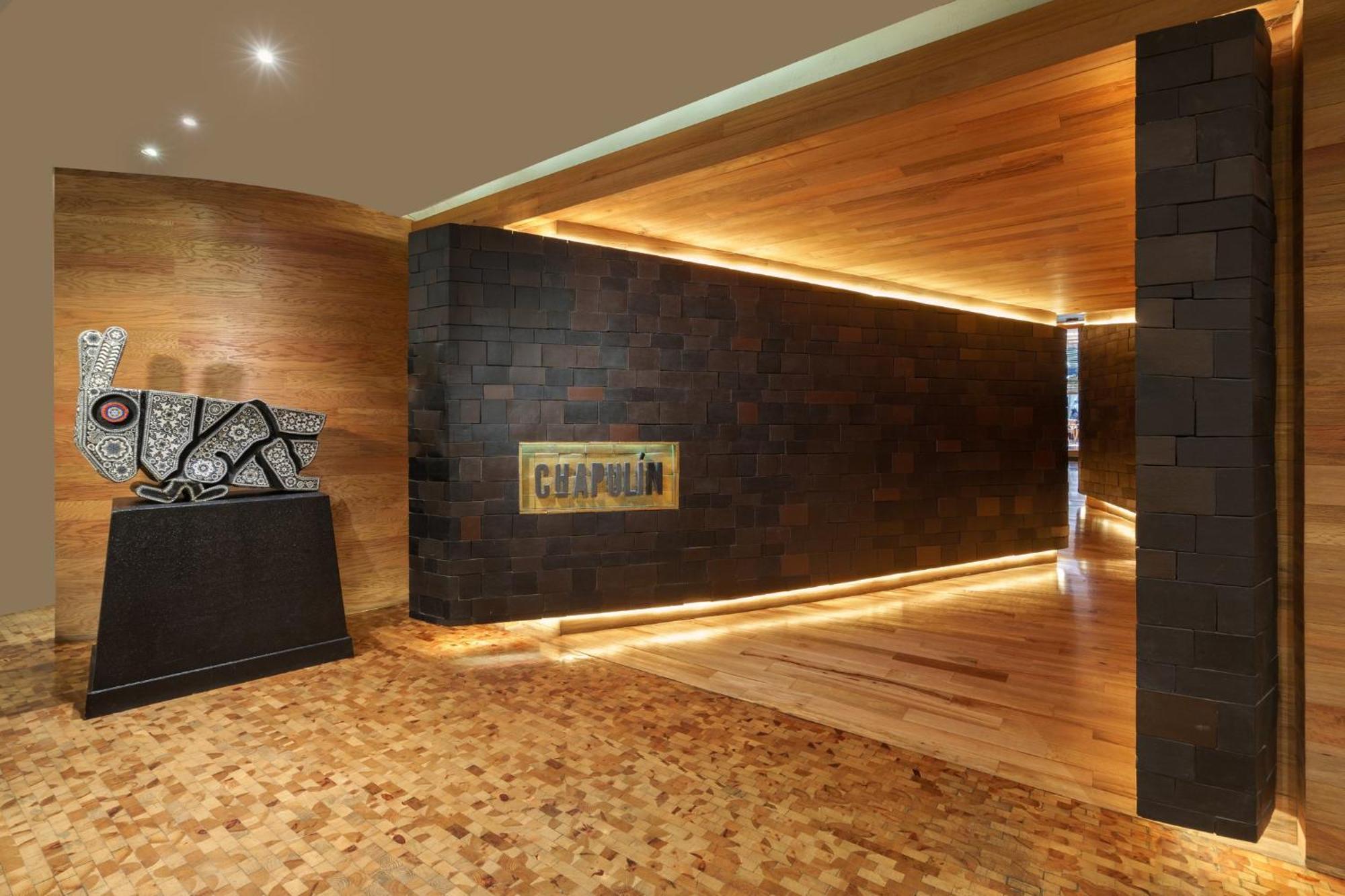 Presidente Intercontinental Mexico City By Ihg Zewnętrze zdjęcie Interior of the hotel